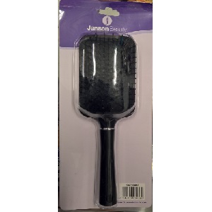 Large Paddle Cushion Brush Large- Black